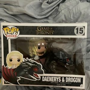 Daenerys & Drogon funko pop